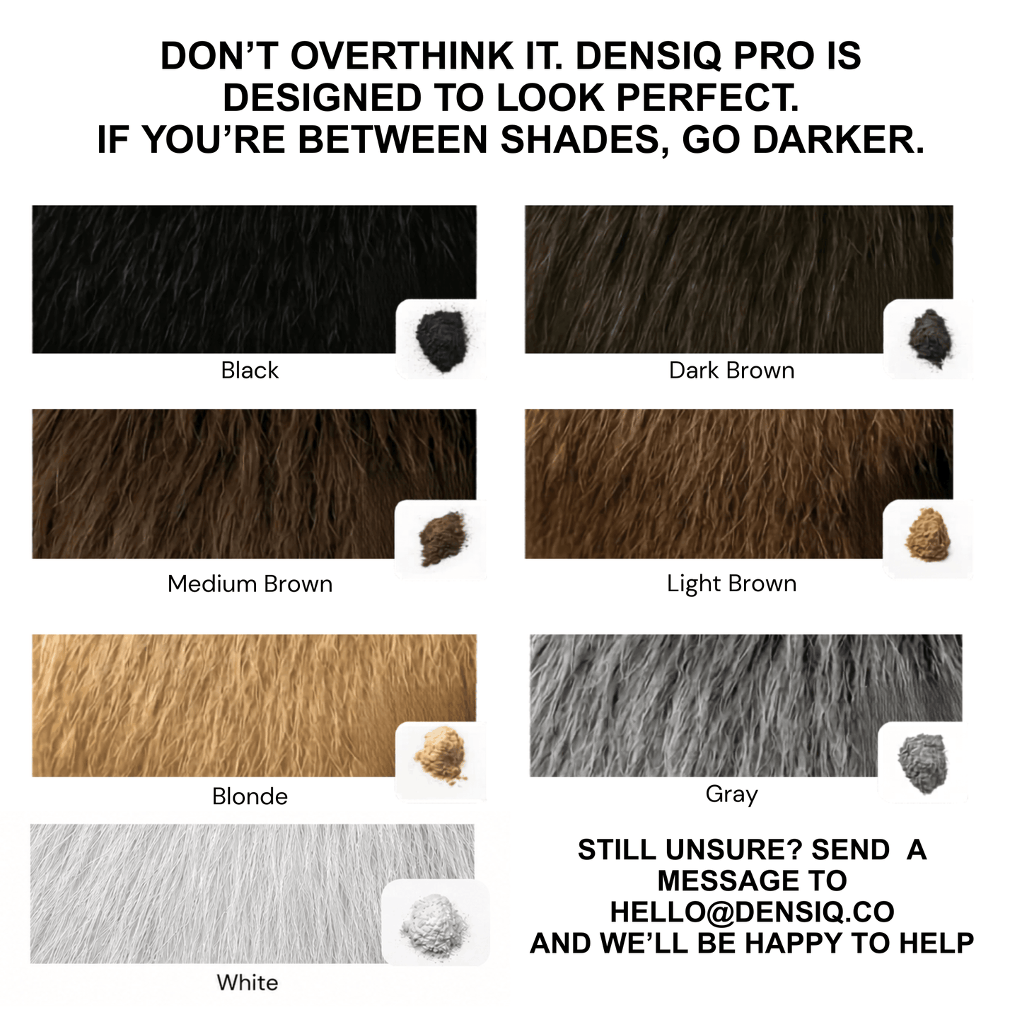 DENSIQ Pro - Instant Hair Density Filler "Secret Offer" Buy 1 Get 1 Free