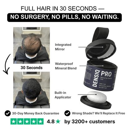 DENSIQ Pro - Instant Hair Density Filler "Secret Offer" Buy 1 Get 1 Free