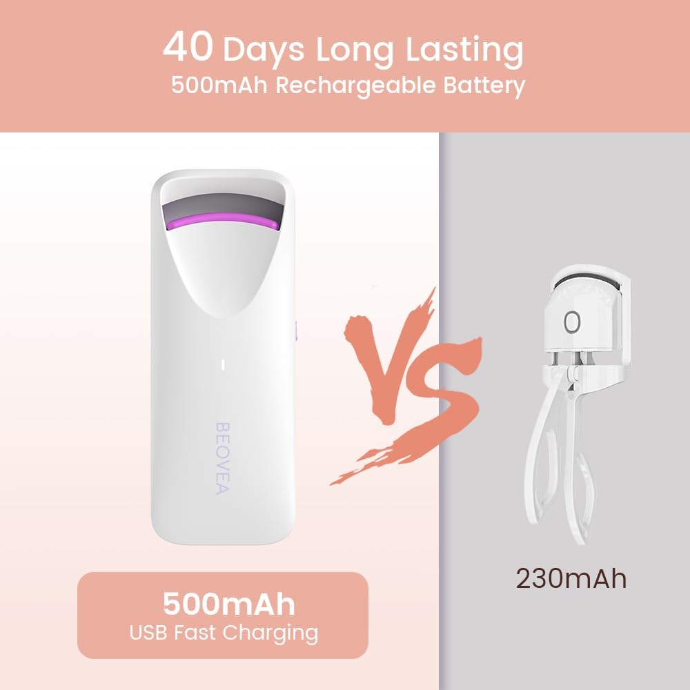 ✨Heated Eyelash Curler For Long-Lasting Natural Curls (Copy)