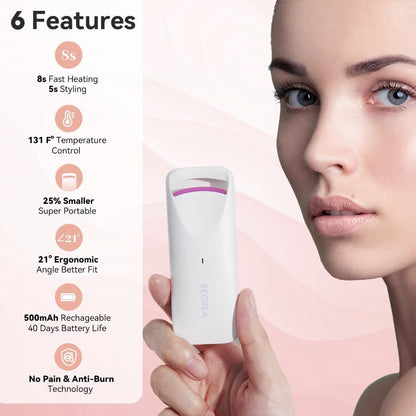 ✨Heated Eyelash Curler For Long-Lasting Natural Curls (Copy)