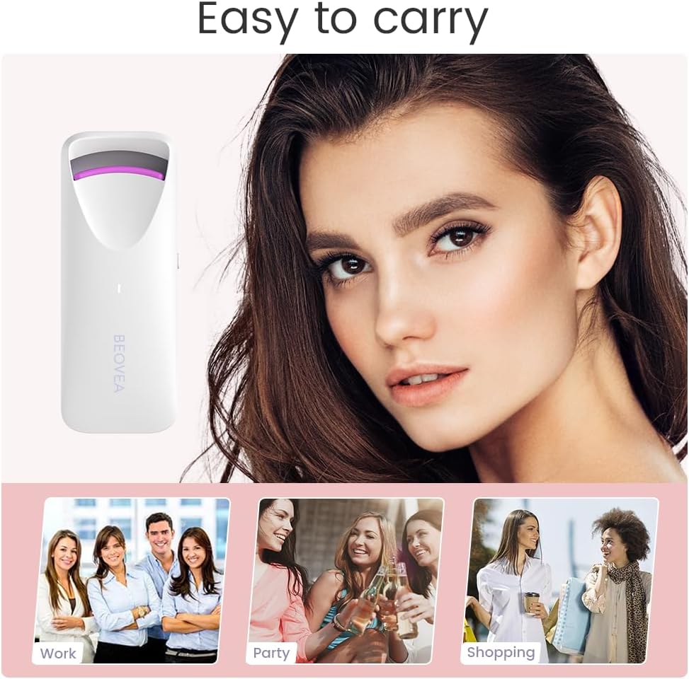 ✨Heated Eyelash Curler For Long-Lasting Natural Curls (Copy)