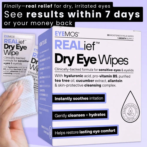 REALief™ Dry Eye Wipes | 30